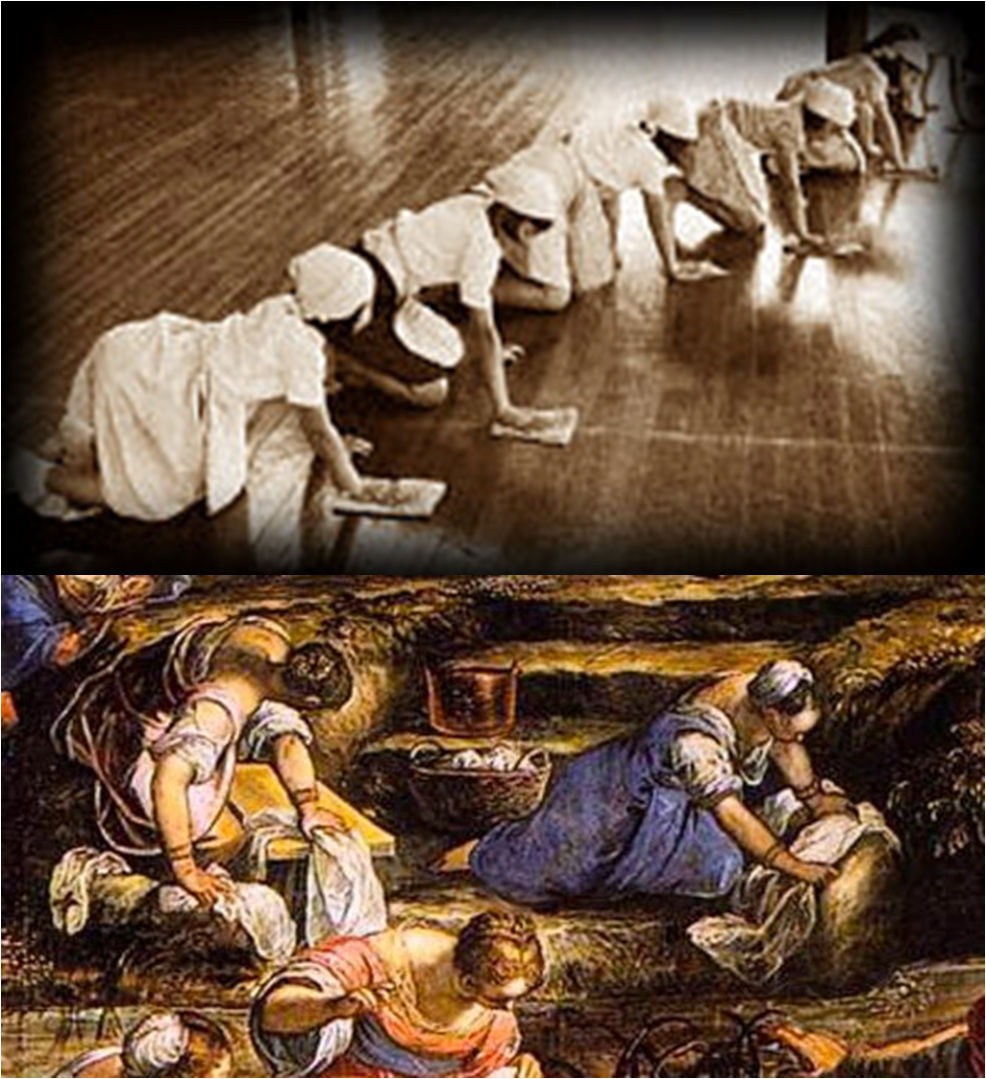 Prophylaxe von Krampfadern und Wehenschwäche in alten Zeiten