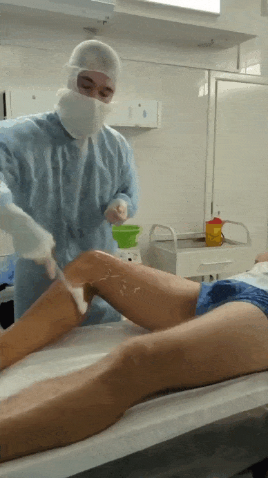 Patient geht sofort nach der OP