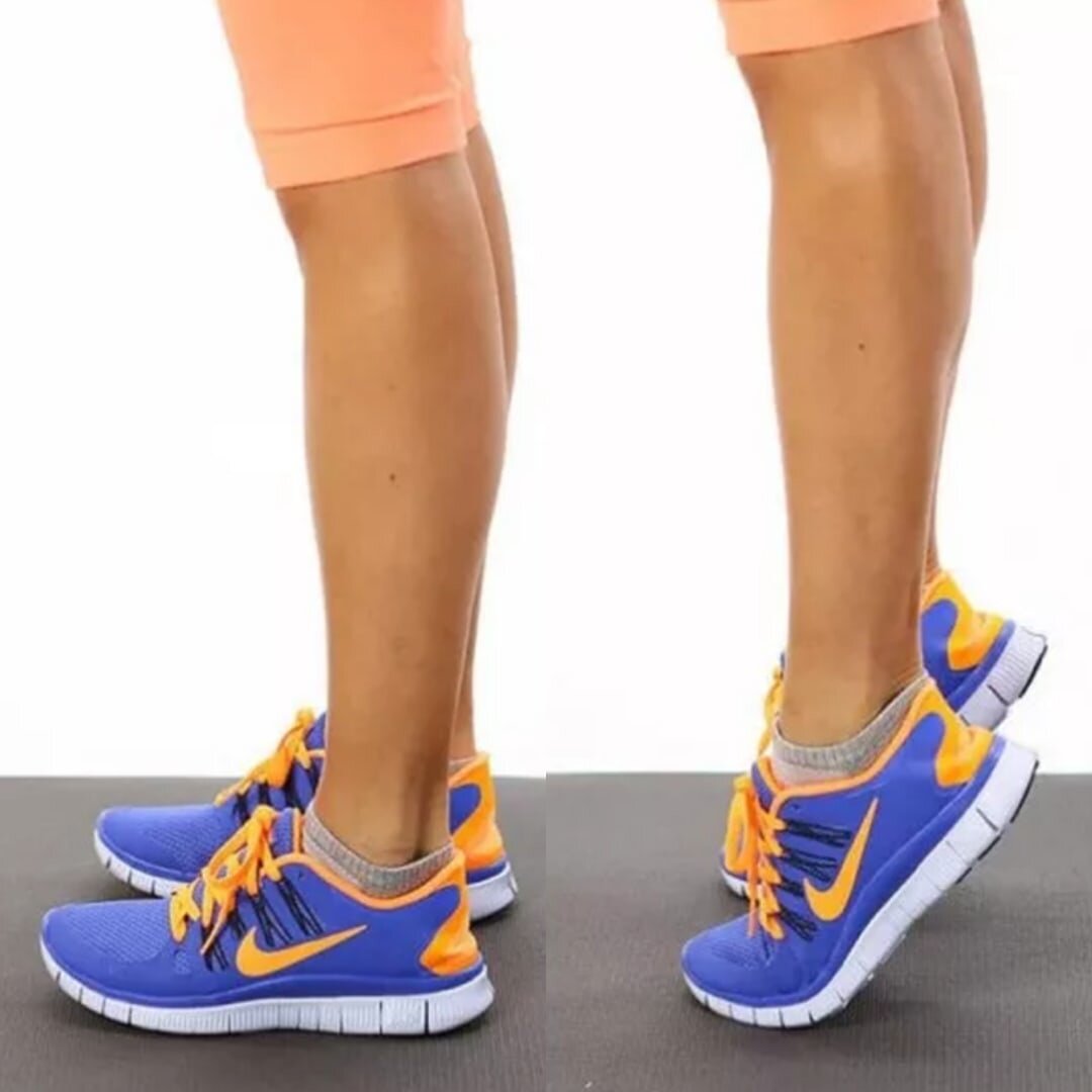 Fersenheben im Stehen