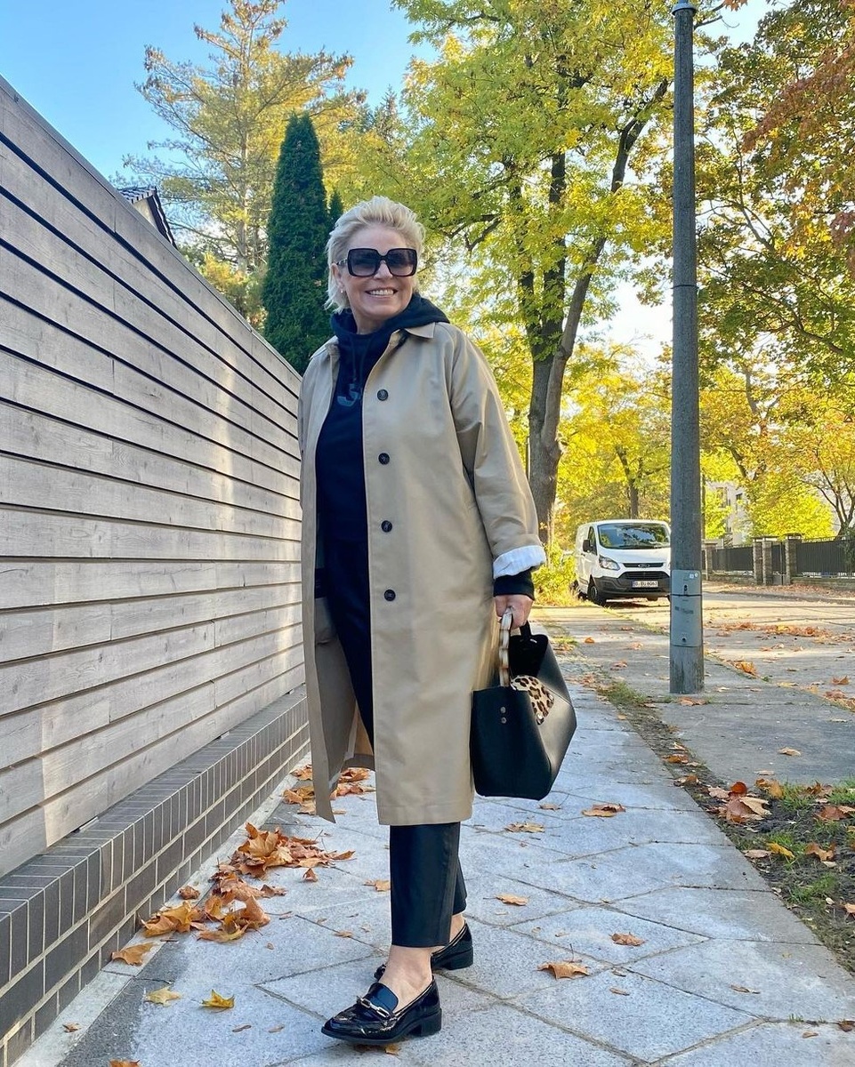 Klassischer Trenchcoat